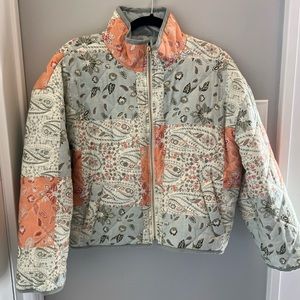 Free People Paisley Print Jacket